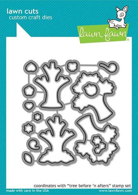 Lawn Fawn-Tree Before 'n Afters - Lawn Cuts-Dies - Design Creative Bling