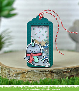 Lawn Fawn-Winter Narwhal-Clear Stamp Set - Design Creative Bling