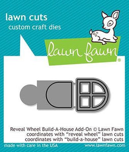 Lawn Fawn-Reveal Wheel Build A House Add-On-Lawn Cuts