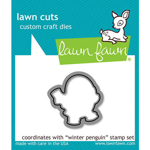 Lawn Fawn - Lawn Cuts - Dies - Winter Penguin