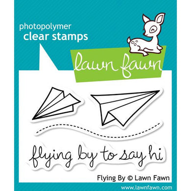 Lawn Fawn - Clear Photopolymer Stamps - Flying By - Design Creative Bling
