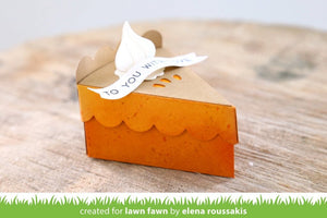 Lawn Fawn-Cake Slice Box Pie Add-on-Lawn Cuts - Design Creative Bling