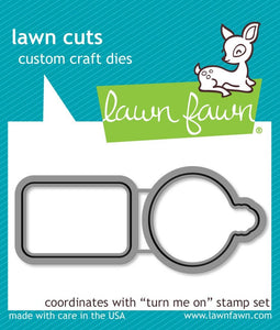 Lawn Fawn-Turn Me On-Lawn Cuts - Design Creative Bling