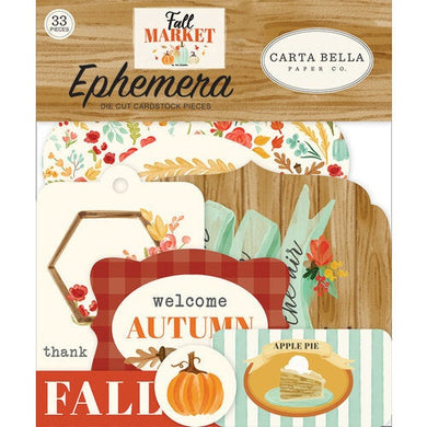 Carta Bella Paper - Fall Market Collection - Ephemera - Design Creative Bling