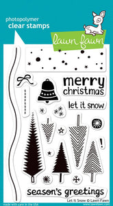 Lawn Fawn-Clear Stamp-Let It Snow