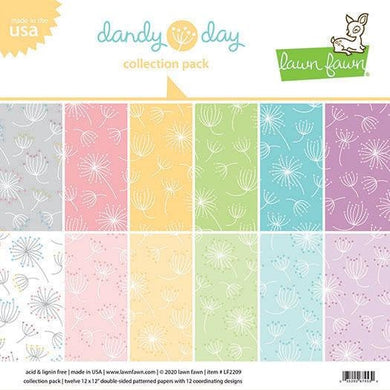 Lawn fawn - dandy day collection pack - 12x12 - Design Creative Bling