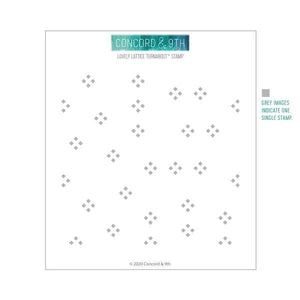 Concord & 9th - Lovely Lattice Turnabout™ - Design Creative Bling