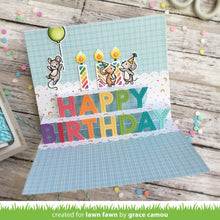 Load image into Gallery viewer, Lawn Fawn - pop-up happy birthday - lawn cuts
