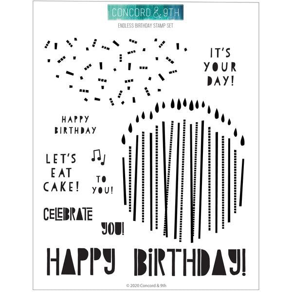 Happy Birthday Stamp Set by The Stamping Village
