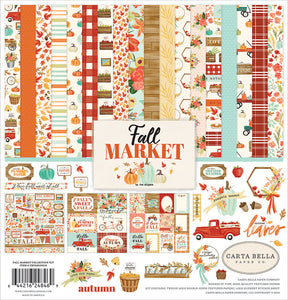 Carta Bella Paper - Fall Market Collection - 12 x 12 Collection Kit