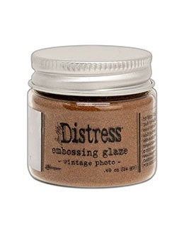 Tim Holtz Distress Embossing Glaze-Vintage Photo - Design Creative Bling