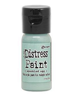 Tim Holtz Distress® Flip Top Paint Speckled Egg 1oz ( 2020 New Color) in stock