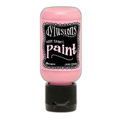 Ranger Ink - Dylusions Paints - Flip Cap Bottle - Rose Quartz - Design Creative Bling