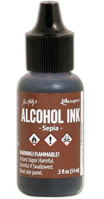 Tim Holtz - Alcohol Inks .5oz - Sepia - Design Creative Bling