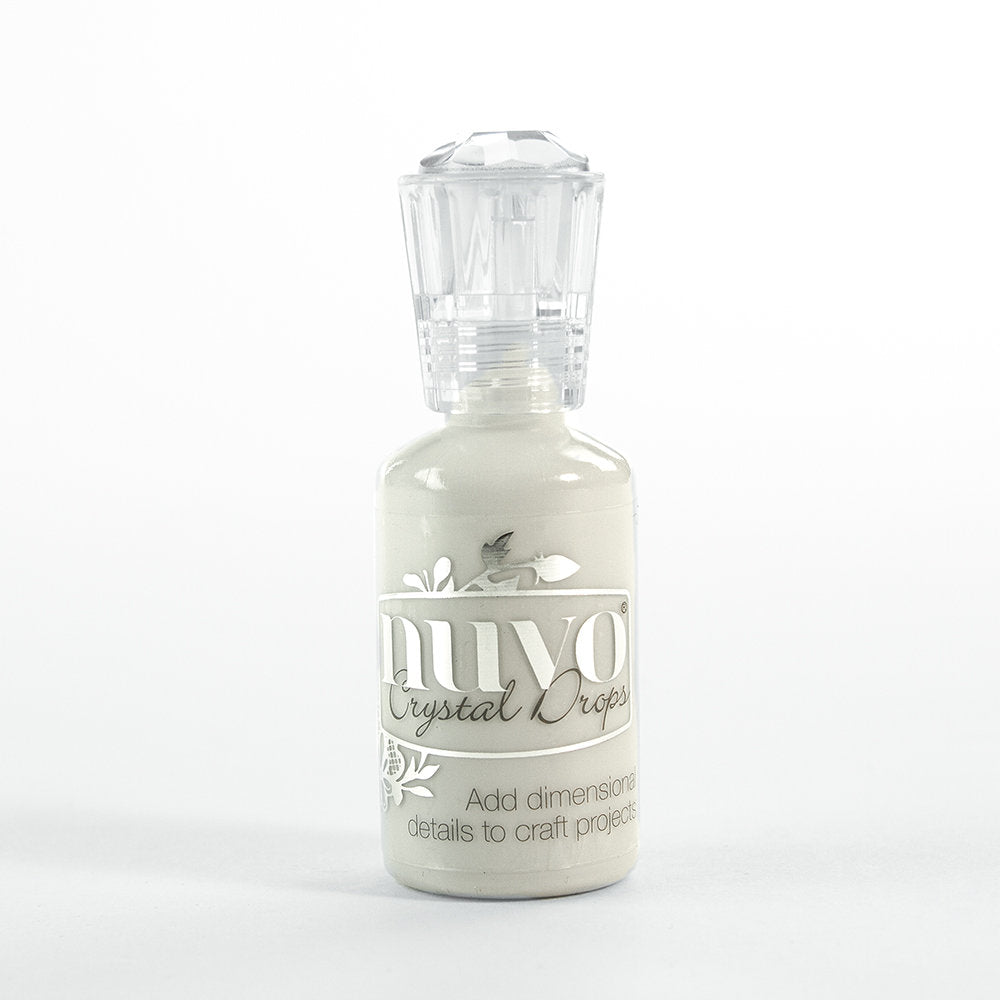 Nuvo Crystal Drops Oyster Grey - Design Creative Bling