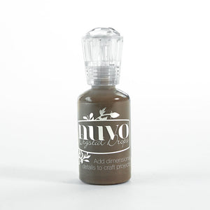 Nuvo Crystal Drops Dark Walnut - Design Creative Bling