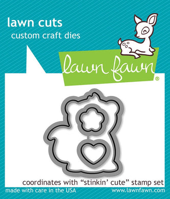 Lawn Fawn - Lawn Cuts - Dies - Stinkin Cute - Design Creative Bling
