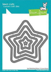 Lawn Fawn-Lawn Cuts- just stitching stars