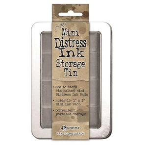 Ranger Ink - Tim Holtz - Mini Distress Ink Storage Tin - Design Creative Bling