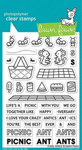 Lawn Fawn - Clear Photopolymer Stamps - crazy antics - Design Creative Bling