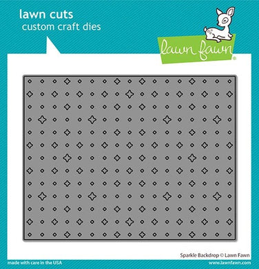 Lawn Fawn-Lawn Cuts-sparkle backdrop die - Design Creative Bling