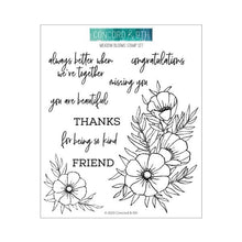 Load image into Gallery viewer, Concord and 9th - Clear Acrylic Stamps - Meadow Blossoms - Design Creative Bling
