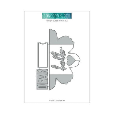 Concord & 9th-Die Set-Forever Flower - Design Creative Bling