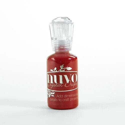 Nuvo Crystal Drops Autumn Red - Design Creative Bling