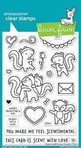 Lawn Fawn - Clear Stamps - Scent with Love - Design Creative Bling
