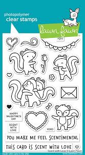 Lawn Fawn - Clear Stamps - Scent with Love