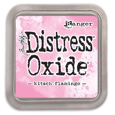 Tim Holtz Distress® Oxide® Ink Pad Kitsch Flamingo ( February 2021 New Color) - Design Creative Bling